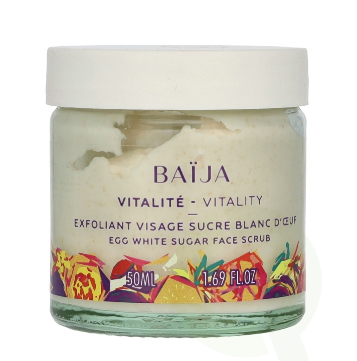 Baija Paris Baija Exfoliant Face Scrub Egg White & Sugar 50 ml in de groep BEAUTY & HEALTH / Huidsverzorging / Gezicht / Schoonmaak bij TP E-commerce Nordic AB (D25277)