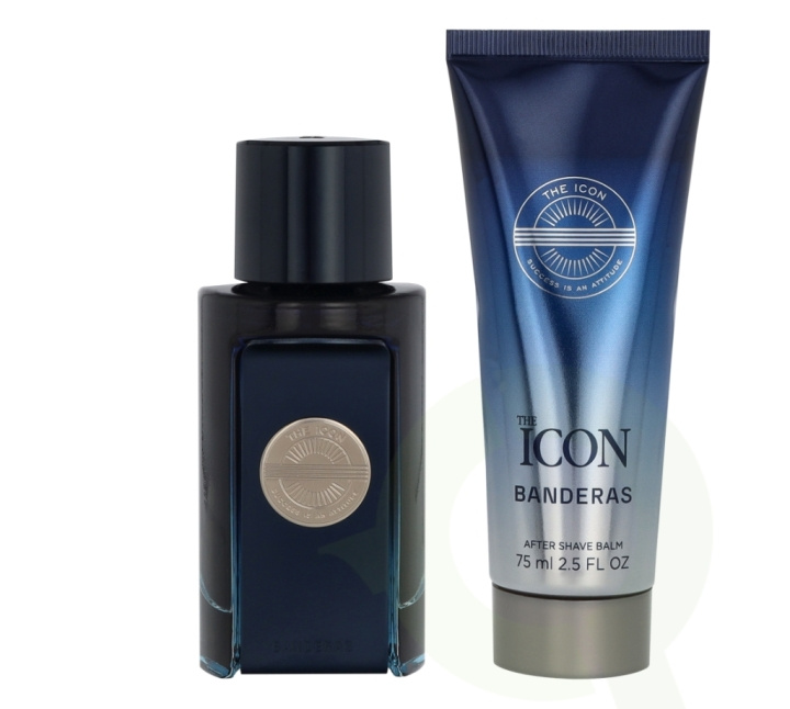 Antonio Banderas A. Banderas The Icon Giftset 125 ml Edt Spray 50 ml/After Shave Balm 75 ml in de groep BEAUTY & HEALTH / Geuren & Parfum / Parfum / Parfumdoosjes bij TP E-commerce Nordic AB (D25420)