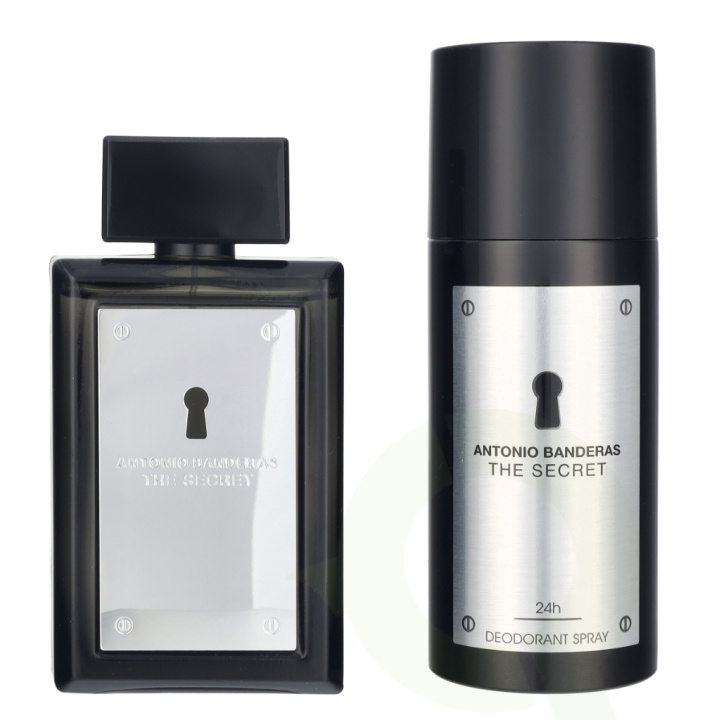 Antonio Banderas A. Banderas The Secret Giftset 250 ml Edt Spray 100 ml/Deo Spray 150 ml in de groep BEAUTY & HEALTH / Geuren & Parfum / Parfum / Parfumdoosjes bij TP E-commerce Nordic AB (D25422)