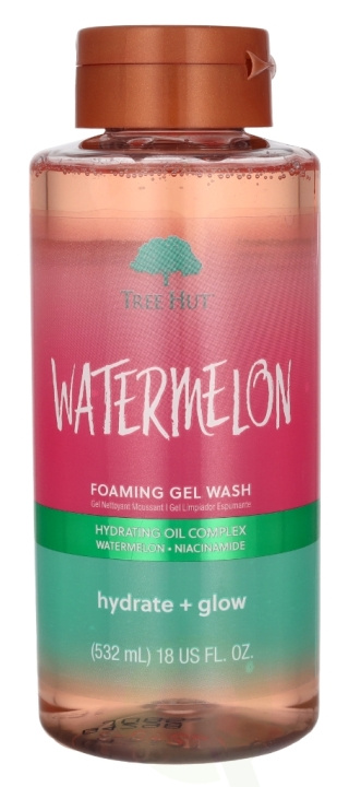 Tree Hut Watermelon Foaming Gel Wash 532 ml in de groep BEAUTY & HEALTH / Huidsverzorging / Gezicht / Schoonmaak bij TP E-commerce Nordic AB (D25450)