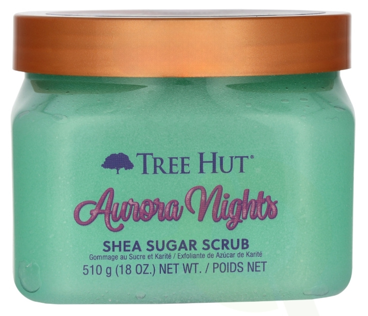 Tree Hut Aurora Nights Shea Sugar Scrub 510 g in de groep BEAUTY & HEALTH / Huidsverzorging / Gezicht / Schoonmaak bij TP E-commerce Nordic AB (D25452)