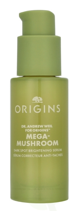 Origins Dr. Weil Mega-Mushroom Dark Spot Brightening Serum 30 ml in de groep BEAUTY & HEALTH / Huidsverzorging / Gezicht / Huidserum bij TP E-commerce Nordic AB (D25462)
