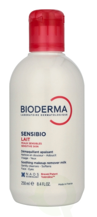 Bioderma Sensibio Lait Demaquillant 250 ml Sensative Skin in de groep BEAUTY & HEALTH / Huidsverzorging / Gezicht / Schoonmaak bij TP E-commerce Nordic AB (D25659)