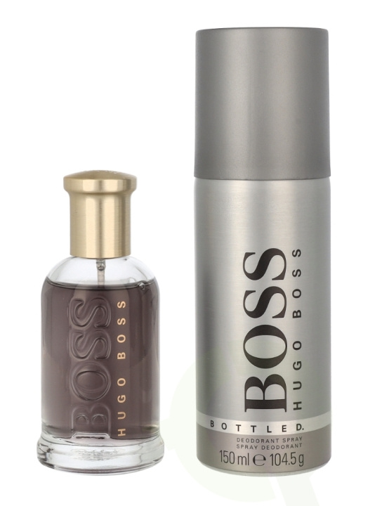 Hugo Boss Bottled Giftset 200 ml Edp Spray 50ml/Deodorant Spray 150ml in de groep BEAUTY & HEALTH / Geuren & Parfum / Parfum / Parfumdoosjes bij TP E-commerce Nordic AB (D25694)
