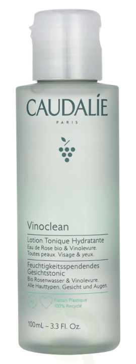 Caudalie Vinoclean Moisturizing Toner 100 ml All Skin Types in de groep BEAUTY & HEALTH / Huidsverzorging / Gezicht / Gezichtswater en Facemist bij TP E-commerce Nordic AB (D25718)