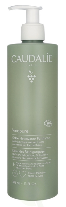 Caudalie Vinopure Purifying Gel Cleanser 385 ml in de groep BEAUTY & HEALTH / Huidsverzorging / Gezicht / Schoonmaak bij TP E-commerce Nordic AB (D25724)