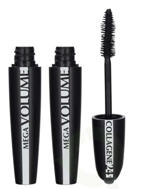 L\'Oreal Mega Volume Collagene Mascara Duo Set 18 ml 2x9ml in de groep BEAUTY & HEALTH / Makeup / Ogen & Wenkbrauwen / Mascara bij TP E-commerce Nordic AB (D25740)