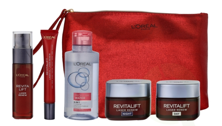 L\'Oreal Revitalift Laser Renew Routine Set 240 ml Day Cream 50ml/Night Cream 50ml/Micellar Water 95ml/Eye Cream 15ml/Serum 30ml in de groep BEAUTY & HEALTH / Huidsverzorging / Gezicht / Dagcrème bij TP E-commerce Nordic AB (D25742)