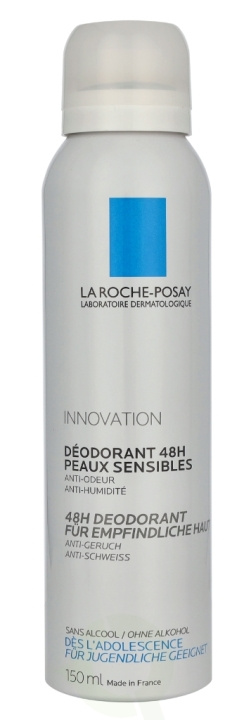 La Roche LRP Physiological 48HR Deodorant Spray 150 ml Sensitive Skin in de groep BEAUTY & HEALTH / Geuren & Parfum / Deodorant / Deodorant voor mannen bij TP E-commerce Nordic AB (D25756)