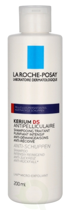 La Roche LRP Kerium DS Anti-Dandruff Shampoo 200 ml in de groep BEAUTY & HEALTH / Haar & Styling / Haarverzorging / Shampoo bij TP E-commerce Nordic AB (D25757)