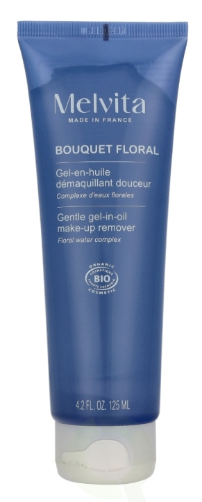 Melvita Bouquet Floral Gentle Gel-In-Oil Make-Up Remover 125 ml in de groep BEAUTY & HEALTH / Makeup / Make-up verwijderen bij TP E-commerce Nordic AB (D25777)