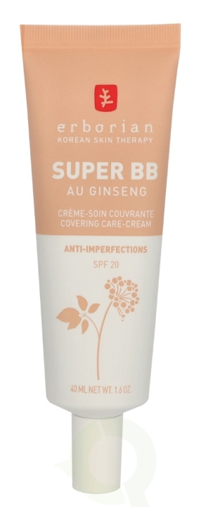 Erborian Super BB Covering Care-Cream SPF20 40 ml Clair in de groep BEAUTY & HEALTH / Huidsverzorging / Gezicht / Dagcrème bij TP E-commerce Nordic AB (D25797)