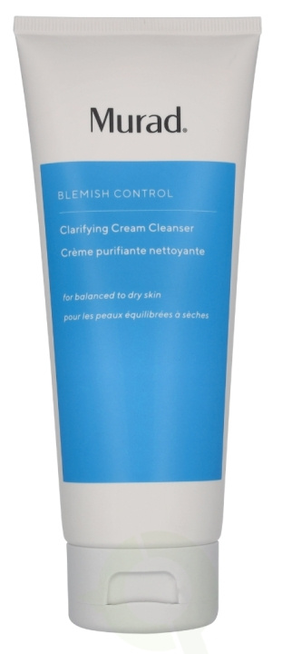Murad Blemish Control Clarifying Cream Cleanser 148 ml For Normal To Dry Skin in de groep BEAUTY & HEALTH / Huidsverzorging / Gezicht / Dagcrème bij TP E-commerce Nordic AB (D25812)