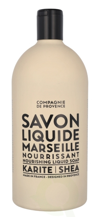Compagnie De Provence Marseille Liquid Soap - Refill 1000 ml Shea Butter in de groep BEAUTY & HEALTH / Huidsverzorging / Lichaamsverzorging / Geurende zeep bij TP E-commerce Nordic AB (D25857)