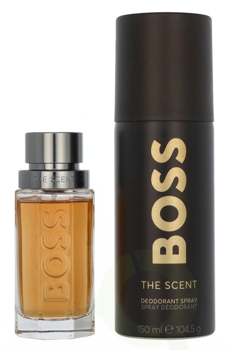 Hugo Boss The Scent Giftset 200 ml Edt Spray 50ml/Deodorant Spray 150ml in de groep BEAUTY & HEALTH / Geuren & Parfum / Parfum / Parfum voor hem bij TP E-commerce Nordic AB (D25868)