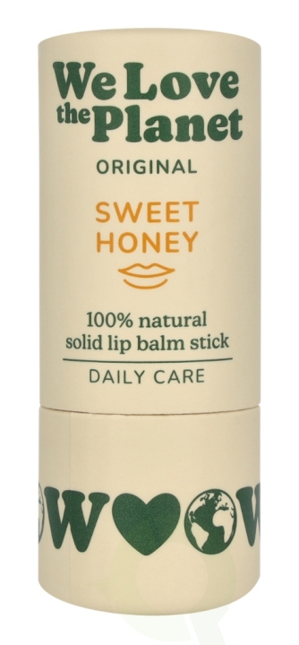 We Love The Planet Lip Balm 4.9 g Sweet Honey in de groep BEAUTY & HEALTH / Makeup / Lippen / Lippenbalsem bij TP E-commerce Nordic AB (D26072)