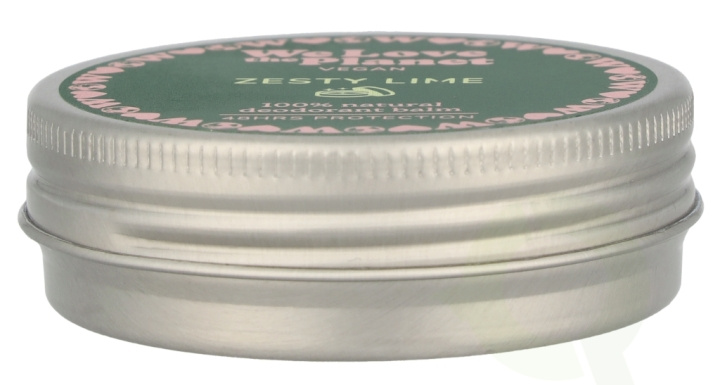 We Love The Planet Vegan Deodorant Balm 35 g Zesty Lime in de groep BEAUTY & HEALTH / Geuren & Parfum / Deodorant bij TP E-commerce Nordic AB (D26073)