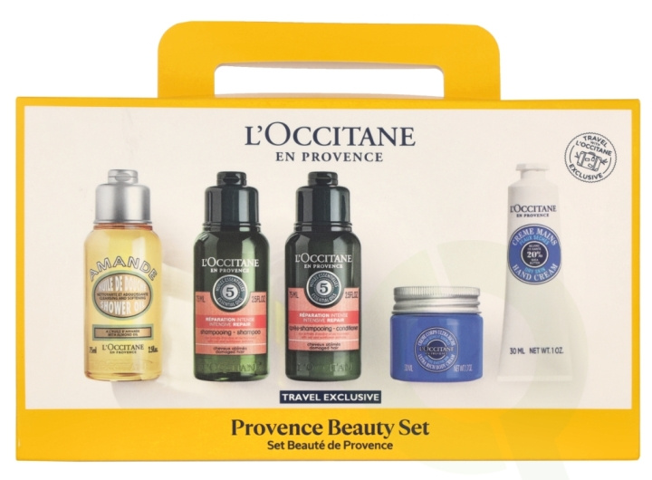L\'Occitane Beauty Set 305 ml 75ml/75ml/75ml/50ml/30ml in de groep BEAUTY & HEALTH / Cadeausets / Cadeausets voor haar bij TP E-commerce Nordic AB (D26080)
