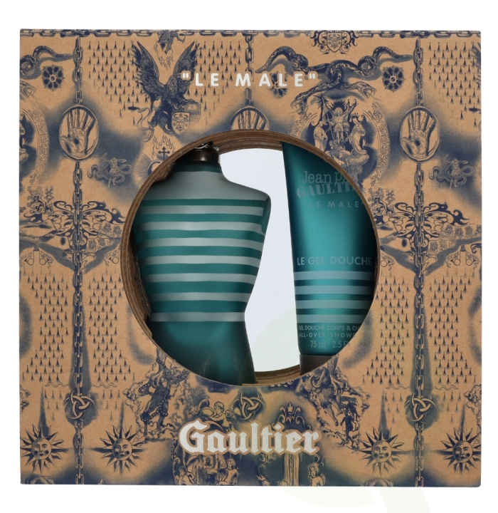 Jean Paul Gaultier Le Male Giftset 200 ml Edt Spray 125ml/Shower Gel 75ml in de groep BEAUTY & HEALTH / Geuren & Parfum / Parfum / Parfumdoosjes bij TP E-commerce Nordic AB (D26094)
