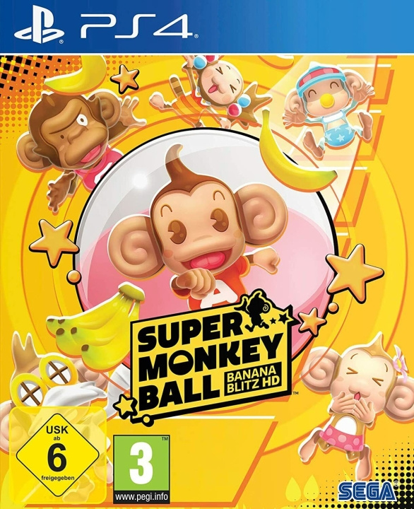 Super Monkey Ball: Banana Blitz HD (DE-Multi In game) (PS4) in de groep HOME ELECTRONICS / Spelconsoles en accessoires / Sony PlayStation 4 / Spel bij TP E-commerce Nordic AB (D26216)