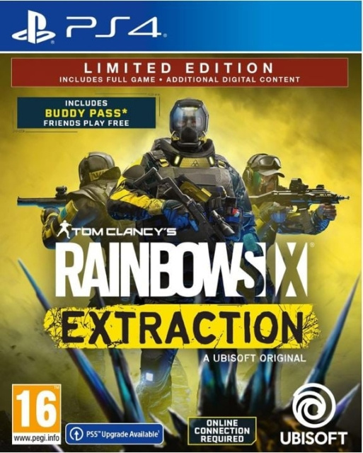Tom Clancy\'s Rainbow six: Extraction (Limited Edition) (FR/NL/Multi in Game) (PS4) in de groep HOME ELECTRONICS / Spelconsoles en accessoires / Sony PlayStation 4 / Spel bij TP E-commerce Nordic AB (D26228)