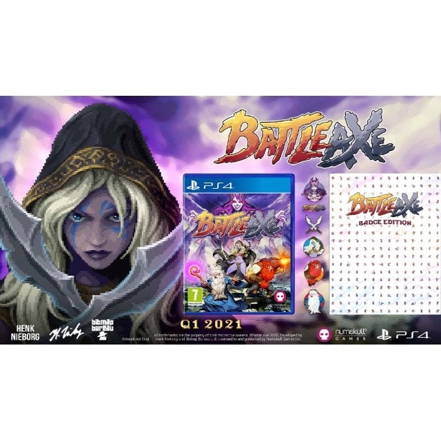 Battle Axe (Pin Badges Set) (PS4) in de groep HOME ELECTRONICS / Spelconsoles en accessoires / Sony PlayStation 4 / Spel bij TP E-commerce Nordic AB (D26269)