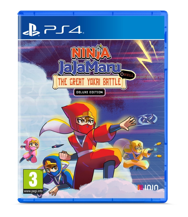 Ninja JaJaMaru: The Great Yokai Battle + Hell (Deluxe Edition) (PS4) in de groep HOME ELECTRONICS / Spelconsoles en accessoires / Sony PlayStation 4 / Spel bij TP E-commerce Nordic AB (D26301)