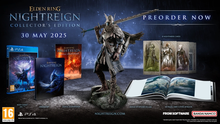 Elden Ring Nightreign (Collector Edition) (PS4) in de groep HOME ELECTRONICS / Spelconsoles en accessoires / Sony PlayStation 4 / Spel bij TP E-commerce Nordic AB (D26325)