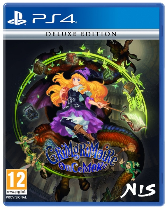 GrimGrimoire OnceMore (Deluxe Edition) (PS4) in de groep HOME ELECTRONICS / Spelconsoles en accessoires / Sony PlayStation 4 / Spel bij TP E-commerce Nordic AB (D26329)