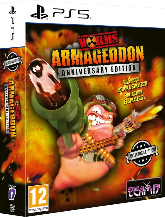 Worms Armageddon Anniversary Collector\'s Edition (PS5) in de groep HOME ELECTRONICS / Spelconsoles en accessoires / Sony PlayStation 5 / Spel bij TP E-commerce Nordic AB (D26367)