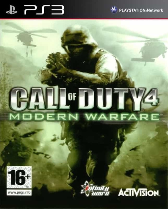CALL OF DUTY 4: Modern Warfare in de groep HOME ELECTRONICS / Spelconsoles en accessoires / Sony PlayStation 3 bij TP E-commerce Nordic AB (D26368)