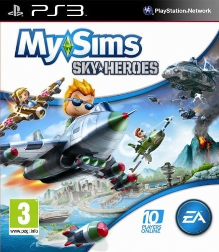 My Sims - Skyheroes in de groep HOME ELECTRONICS / Spelconsoles en accessoires / Sony PlayStation 3 bij TP E-commerce Nordic AB (D26370)