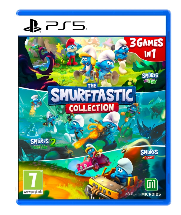 The Smurftastic Collection (3-in-1) (PS5) in de groep HOME ELECTRONICS / Spelconsoles en accessoires / Sony PlayStation 5 / Spel bij TP E-commerce Nordic AB (D26373)