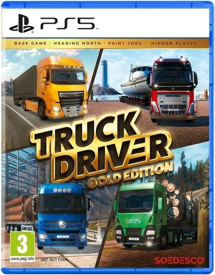 Truck Driver: Gold Edition (PS5) in de groep HOME ELECTRONICS / Spelconsoles en accessoires / Sony PlayStation 5 / Spel bij TP E-commerce Nordic AB (D26404)