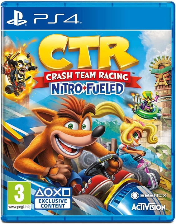 Crash Team Racing: Nitro-Fueled (PS4) in de groep HOME ELECTRONICS / Spelconsoles en accessoires / Sony PlayStation 4 / Spel bij TP E-commerce Nordic AB (D26442)