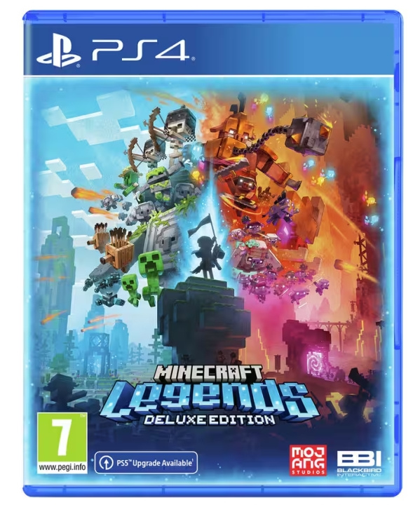 Minecraft Legends (Deluxe Edition) (PS4) in de groep HOME ELECTRONICS / Spelconsoles en accessoires / Sony PlayStation 4 / Spel bij TP E-commerce Nordic AB (D26450)