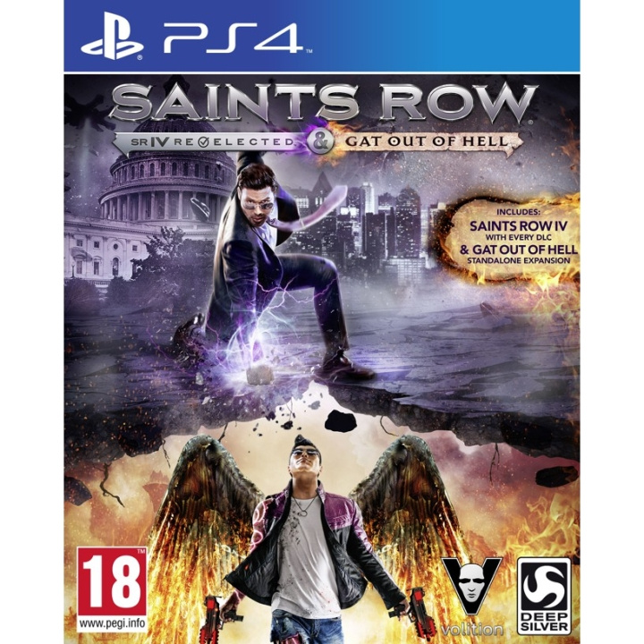 Saints Row IV Re-Elected: Gat Out of Hell (PS4) in de groep HOME ELECTRONICS / Spelconsoles en accessoires / Sony PlayStation 4 / Spel bij TP E-commerce Nordic AB (D26473)