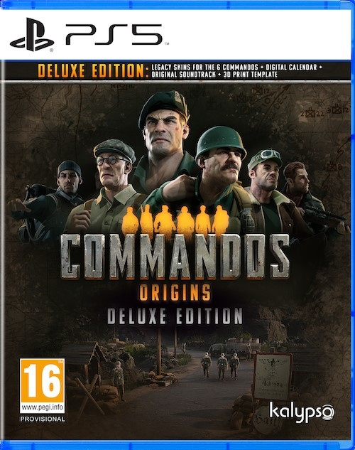 Commandos Origins (Deluxe Edition) (PS5) in de groep HOME ELECTRONICS / Spelconsoles en accessoires / Sony PlayStation 5 / Spel bij TP E-commerce Nordic AB (D26497)