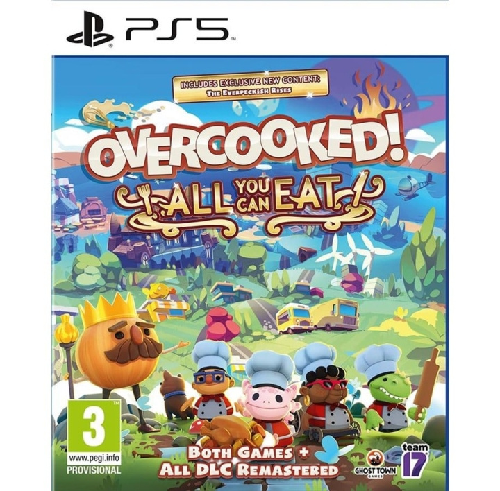 Overcooked! All You Can Eat (PS5) in de groep HOME ELECTRONICS / Spelconsoles en accessoires / Sony PlayStation 5 / Spel bij TP E-commerce Nordic AB (D26558)