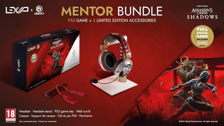 Assassin\'S Creed Shadows Mentor Box Ps5 Game Headset & Stand - Eu (PS5) in de groep HOME ELECTRONICS / Spelconsoles en accessoires / Sony PlayStation 5 / Spel bij TP E-commerce Nordic AB (D26563)