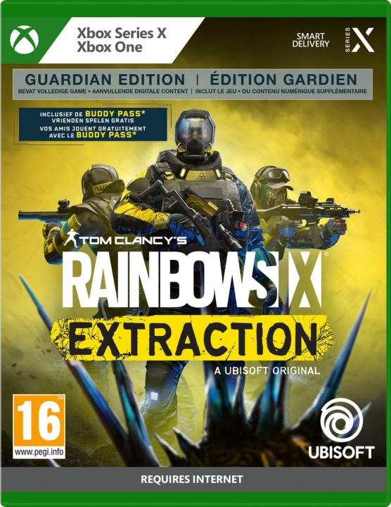 Tom Clancy\'s Rainbow six: Extraction (Guardian Edition) ( FR/NL/Multi in Game) (XseriesX) in de groep HOME ELECTRONICS / Spelconsoles en accessoires / Xbox Series X / Spel bij TP E-commerce Nordic AB (D26667)