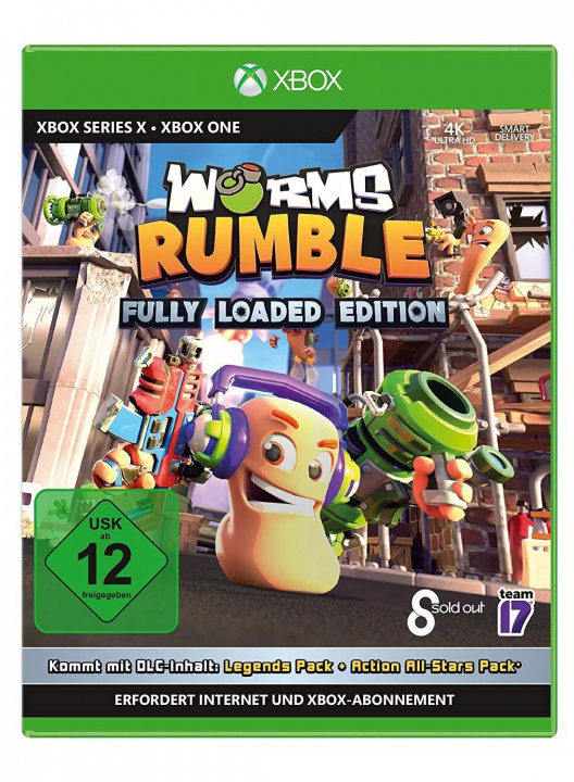 WORMS RUMBLE (DE-Multi In Game) (XONE) in de groep HOME ELECTRONICS / Spelconsoles en accessoires / Xbox One / Spel bij TP E-commerce Nordic AB (D26683)