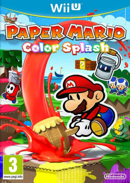 Paper Mario Color Splash in de groep HOME ELECTRONICS / Spelconsoles en accessoires / Nintendo Wii bij TP E-commerce Nordic AB (D26689)