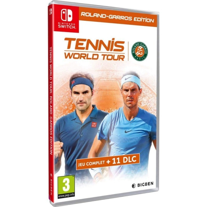 Tennis World Tour (Roland Garros Edition) (FR/GER/Multi in Game) (Switch) in de groep HOME ELECTRONICS / Spelconsoles en accessoires / Nintendo Switch / Games bij TP E-commerce Nordic AB (D26707)