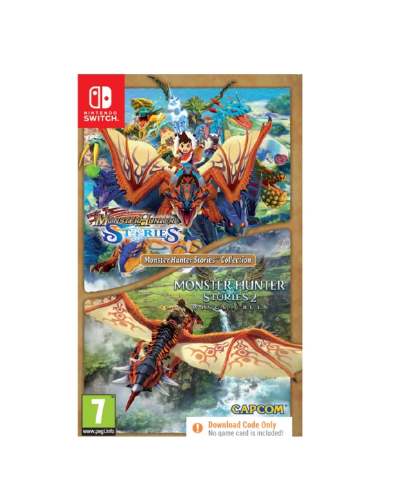 Monster Hunter Stories Collection (CIAB) (Switch) in de groep HOME ELECTRONICS / Spelconsoles en accessoires / Nintendo Switch / Games bij TP E-commerce Nordic AB (D26743)