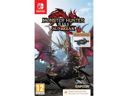 Monster Hunter Rise Sunbreak (CIAB) (Switch) in de groep HOME ELECTRONICS / Spelconsoles en accessoires / Nintendo Switch / Games bij TP E-commerce Nordic AB (D26744)