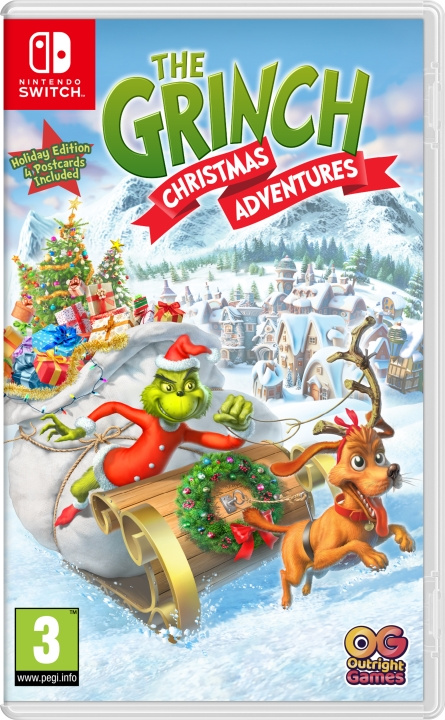 The Grinch: Christmas Adventures Incl. Postcard (Switch) in de groep HOME ELECTRONICS / Spelconsoles en accessoires / Nintendo Switch / Games bij TP E-commerce Nordic AB (D26745)