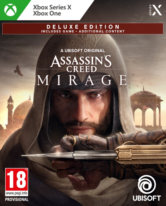Assassin\'s Creed Mirage (Deluxe Edition) (XseriesX) in de groep HOME ELECTRONICS / Spelconsoles en accessoires / Xbox Series X / Spel bij TP E-commerce Nordic AB (D26760)