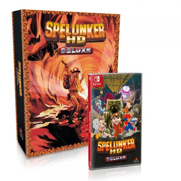 Spelunker HD Collectors Edition - (Strictly Limited Games) (Switch) in de groep HOME ELECTRONICS / Spelconsoles en accessoires / Nintendo Switch / Games bij TP E-commerce Nordic AB (D26770)