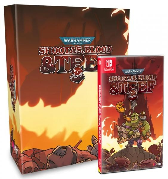 Warhammer 40.000: Shootas, Blood & Teef - Collectors Edition (Strictly Limited) (Switch) in de groep HOME ELECTRONICS / Spelconsoles en accessoires / Nintendo Switch / Games bij TP E-commerce Nordic AB (D26771)